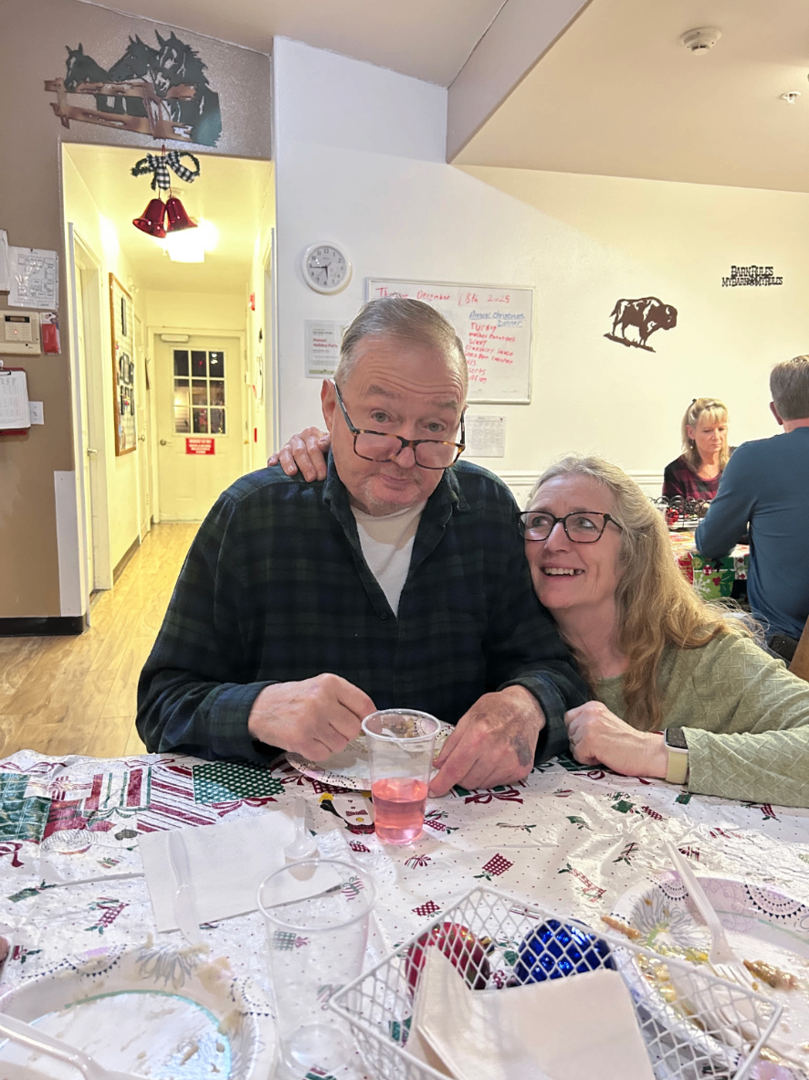 Holiday dinner together